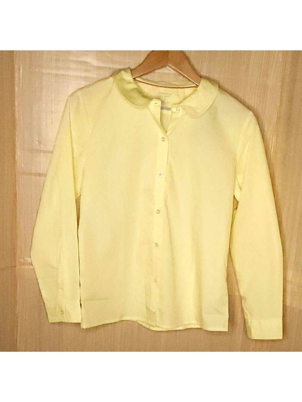 French Toast New Girls Yellow Uniform Button Down 16